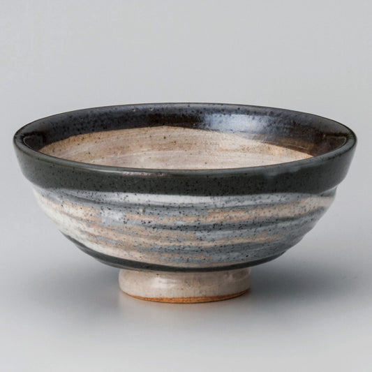 ☆ 飯碗 ☆ ネズ志野大平 [ φ12.7 x 5.7cm ]