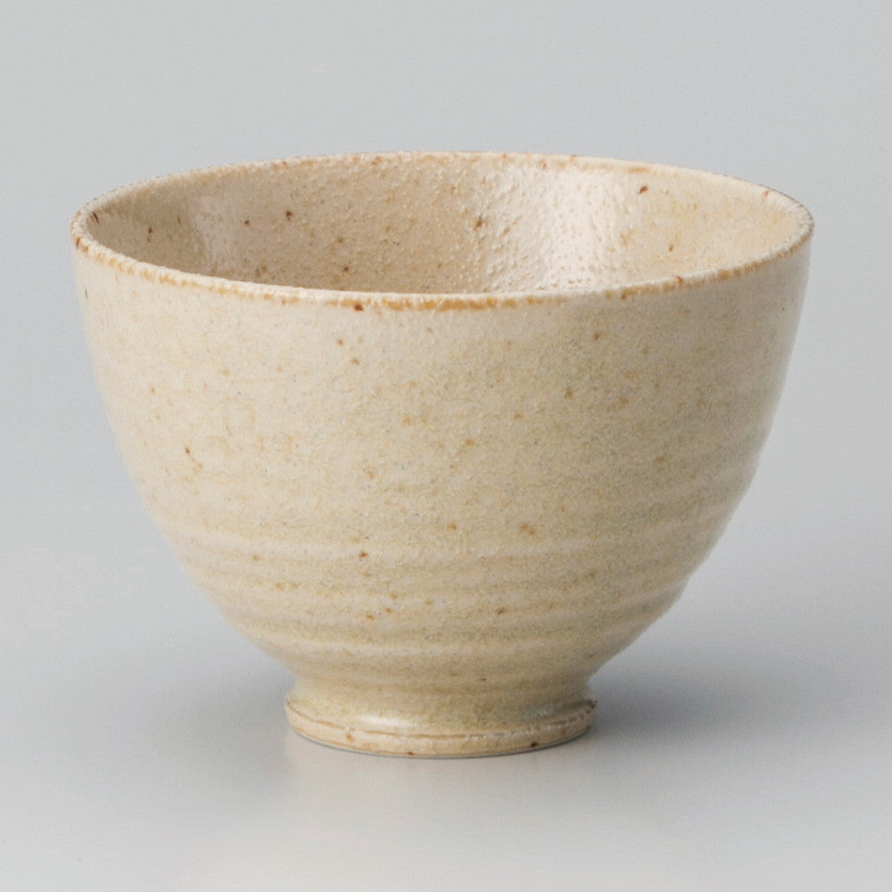 ☆ 飯碗 ☆ うす茶うのふ茶碗 [ φ10.5 x 7.1cm ]