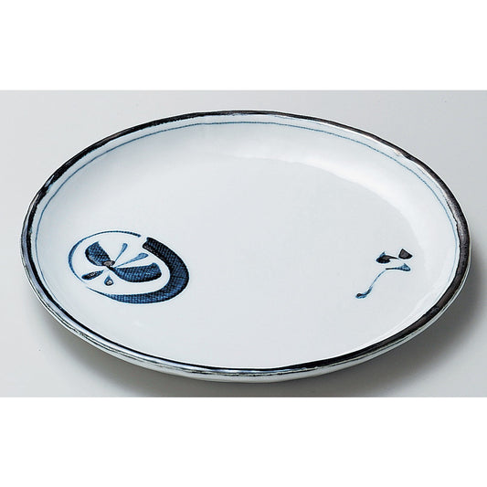 ☆ 丸中皿 ☆ 丸紋蝶7.0丸皿 [ φ21 x 2cm ]