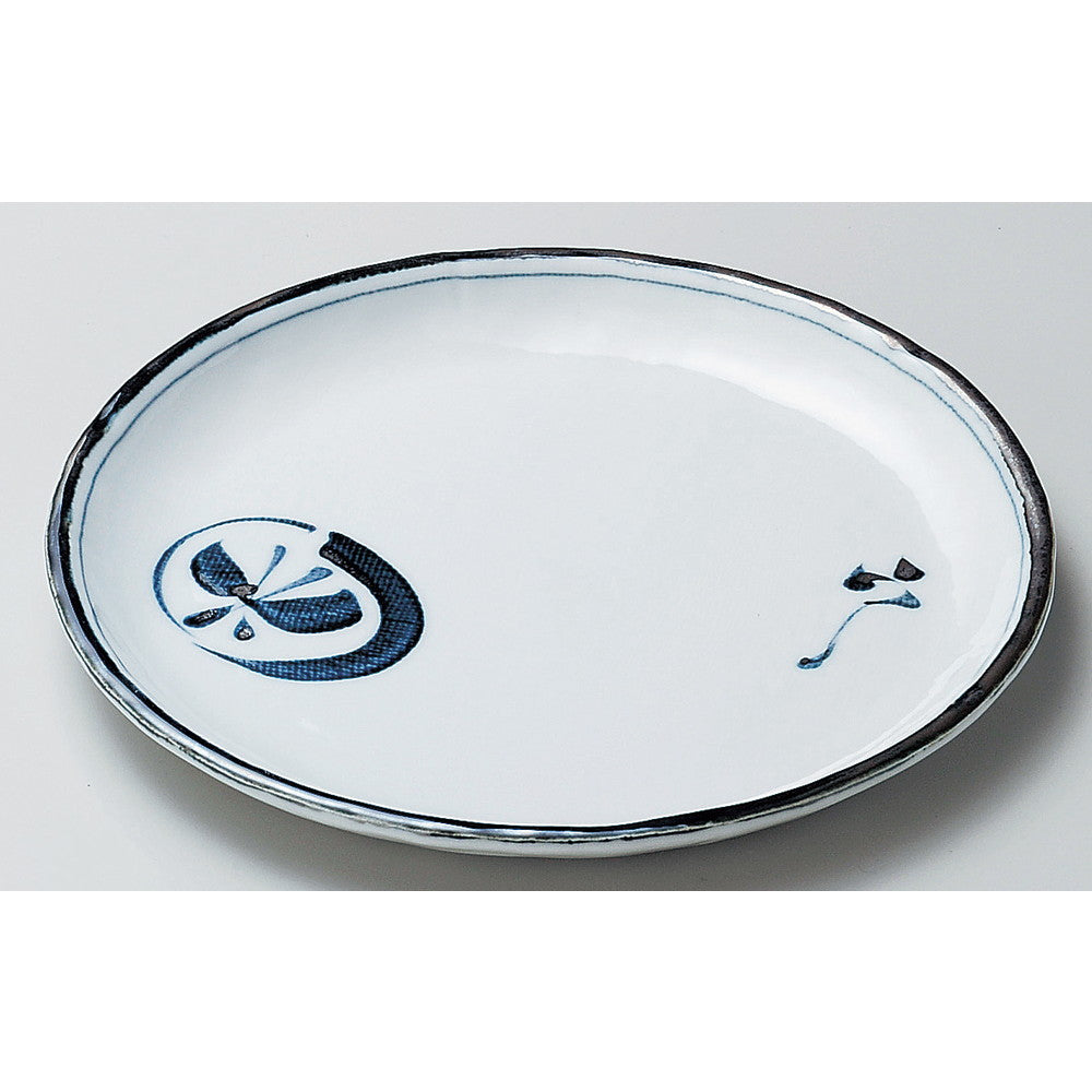 ☆ 丸中皿 ☆ 丸紋蝶7.0丸皿 [ φ21 x 2cm ]