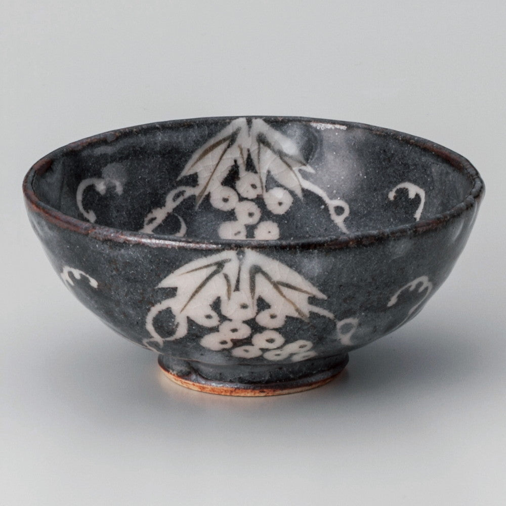 ☆ 飯碗 ☆ 鼠志野飯碗 [ 11.8 x 4.8cm ]