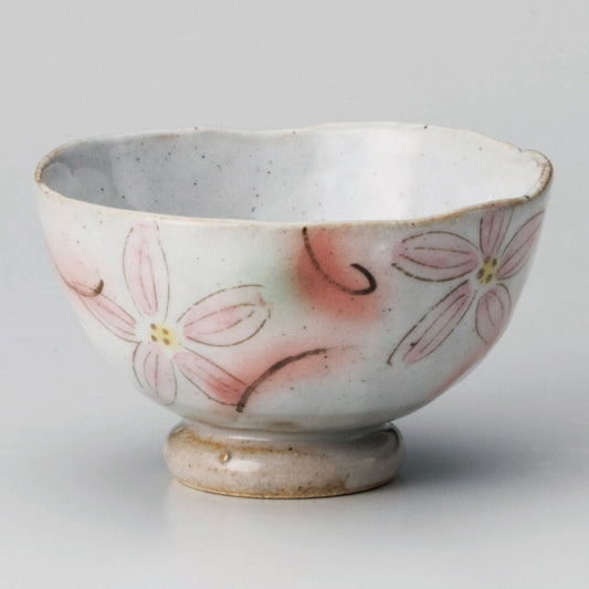 ☆ 飯碗 ☆ マレーネ中平(赤) [ φ10.3 x 6.4cm ]