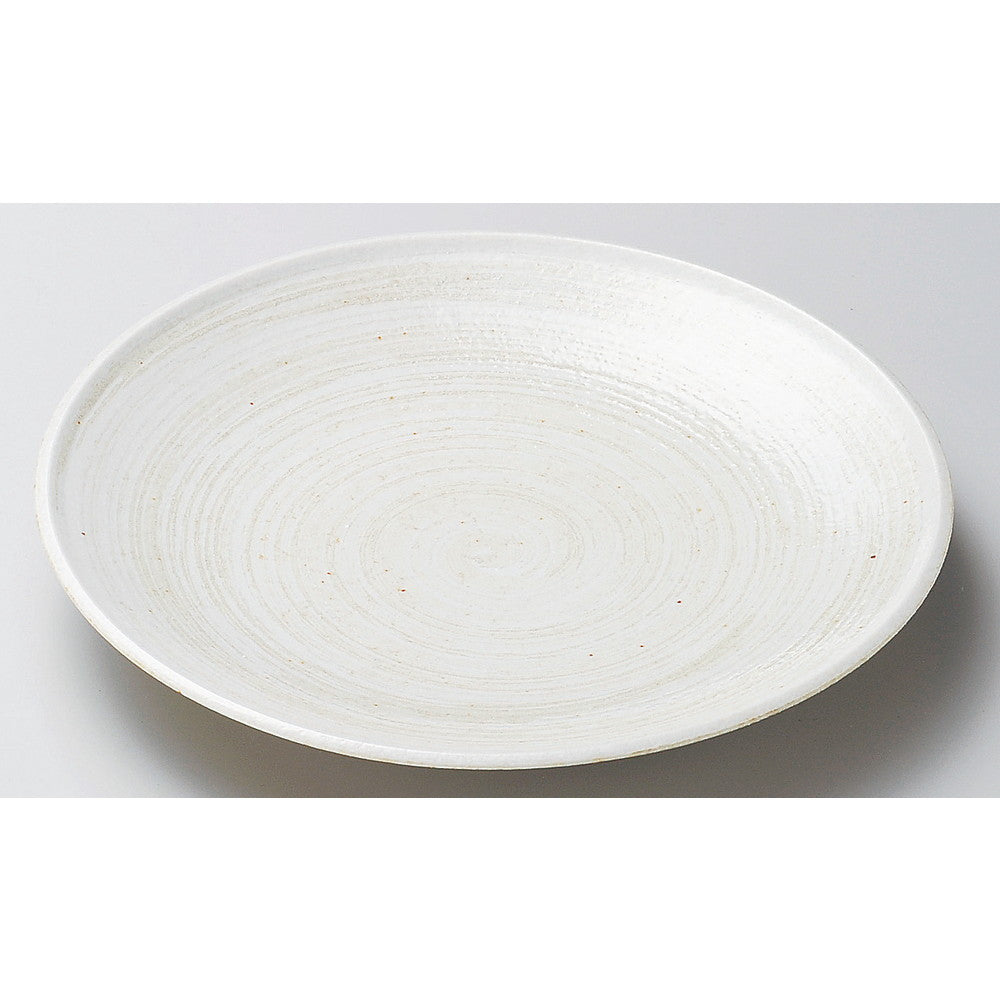 ☆ 丸中皿 ☆ 立春刷毛巻7.0寸皿 [ φ22.8 x 3.2cm ]