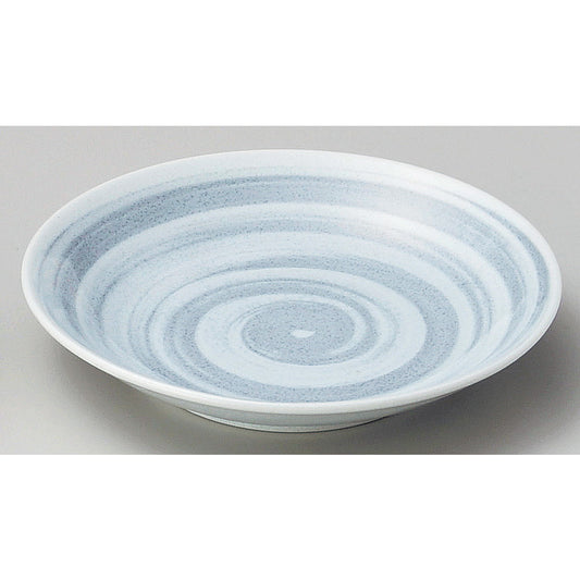 ☆ 和皿 ☆ グレー刷毛目5.0皿 [ φ16.5 x 3cm ]