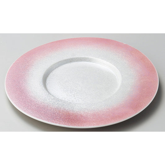 ☆ 丸中皿 ☆ ピンクラスター27cm丸皿 [ 26.9 x 1.8cm ]