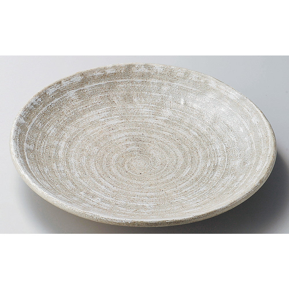 ☆ 丸中皿 ☆ 草月手捻4.0皿 [ φ13.4 x 2.5cm ]
