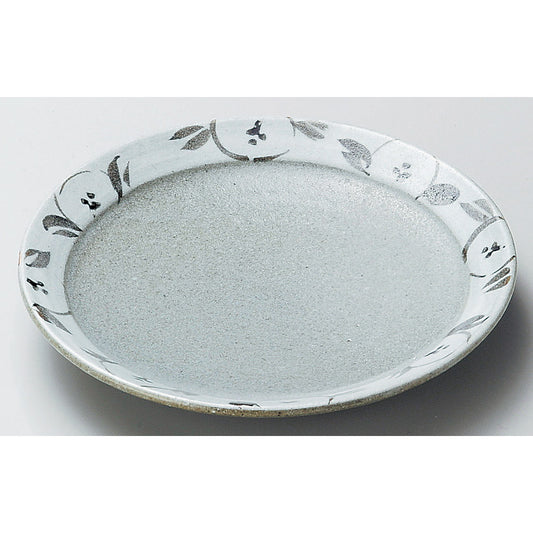 ☆ 丸中皿 ☆ 唐津椿6.0丸皿 [ φ17.8 x 3cm ]