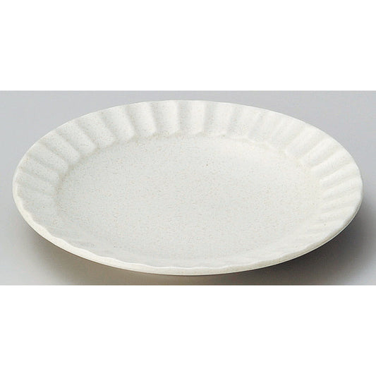 ☆ 和皿 ☆ しのぎ5.0皿 [ φ16.8 x 2.8cm ]