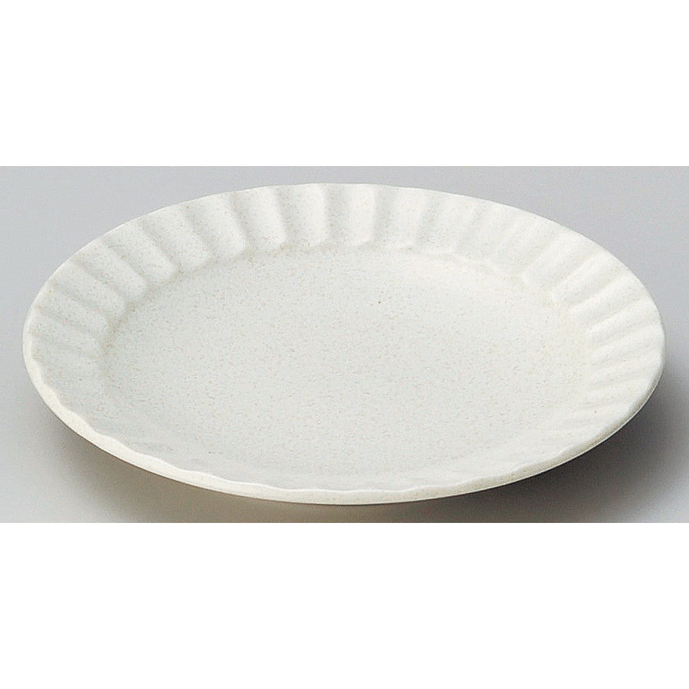 ☆ 和皿 ☆ しのぎ5.0皿 [ φ16.8 x 2.8cm ]