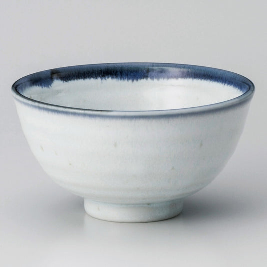 ☆ 飯碗 ☆ 白均窯飯碗 [ φ12.5 x 6.5cm ]