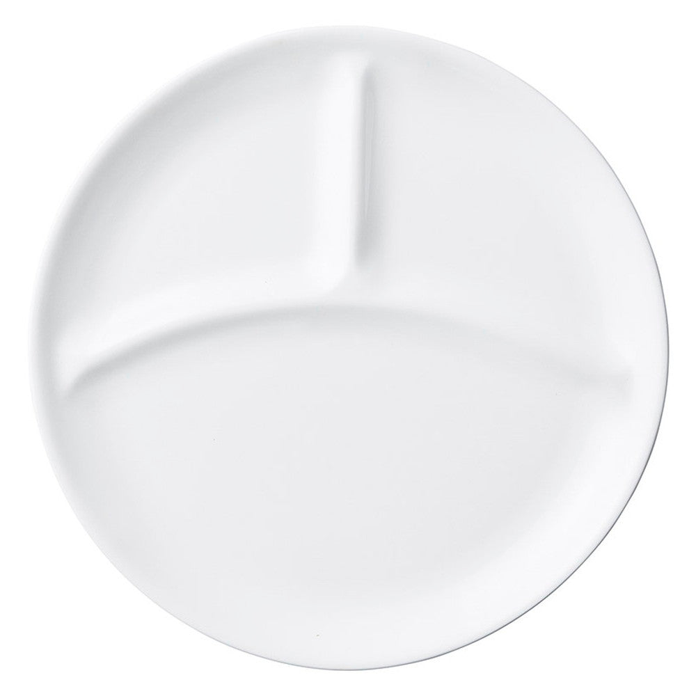 ☆ モダンスタイル ☆ 軽量強化ランチプレート [ φ24.5 x 2.2cm ] 【 ホテル レストラン 洋食器 飲食店 業務用 おしゃれ 】