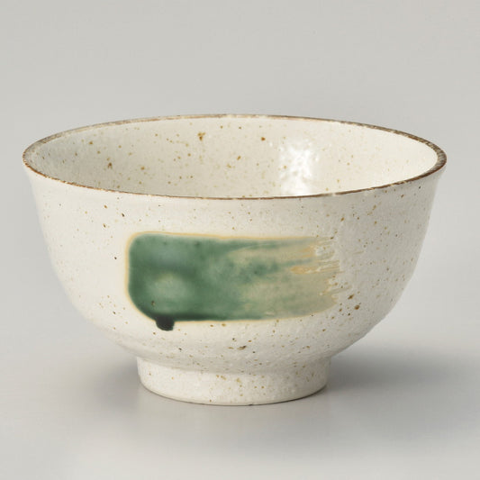 ☆ 飯碗 ☆ 土化粧 中平 [ φ11.7 x 6.6cm ]
