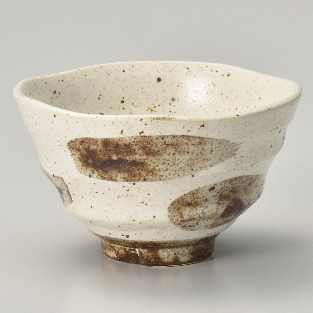 ☆ 飯碗 ☆ 茶刷毛 茶碗 [ φ11.5 x 6.8cm ]