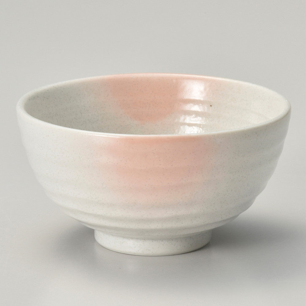☆ 飯碗 ☆ ピンク吹丸碗大 [ φ12.3 x 6.5cm ]