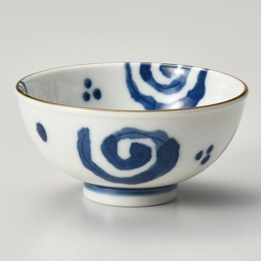 ☆ 飯碗 ☆ うず 軽々茶碗 [ φ11.6 x 5.5cm ]
