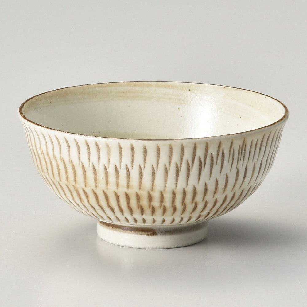 ☆ 飯碗 ☆ 美濃民芸丸碗 [ φ11.5 x 5.5cm ]