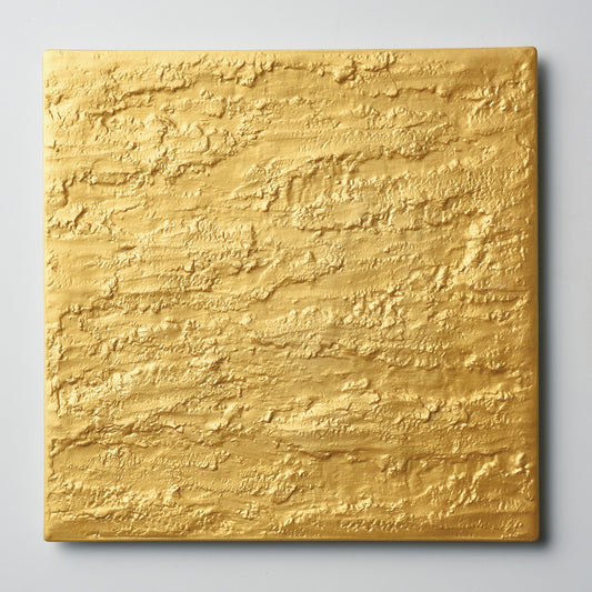 ☆ モダンスタイル ☆ ゴールド石目27cm正角皿 [ 27.5 x 27.5 x 1.4cm ]