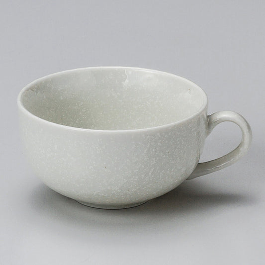 ☆ スープカップ ☆ 粉引黒斑点スープカップ [ φ10 x 5.4cm 240cc ]
