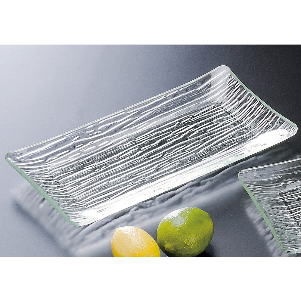 ☆ ブッフェ ☆ (AC)さざ波長角盛皿(細タイプ)33cm [ 32.8 x 17.5 x 2.5cm ]
