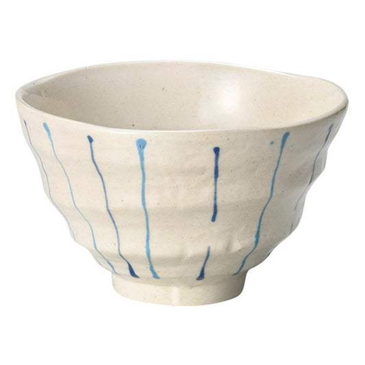 十草一珍茶碗(ブルー) [ φ12 x 7.3cm ]