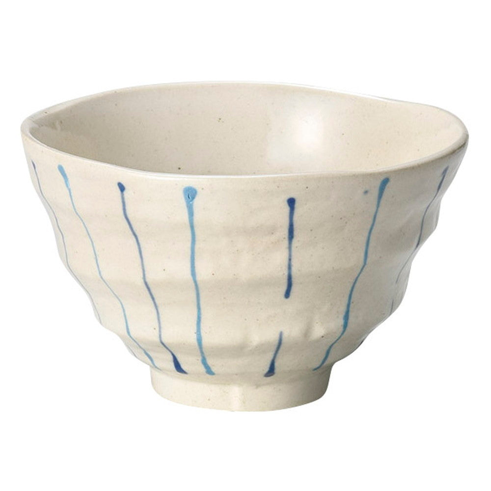 十草一珍茶碗(ブルー) [ φ12 x 7.3cm ]