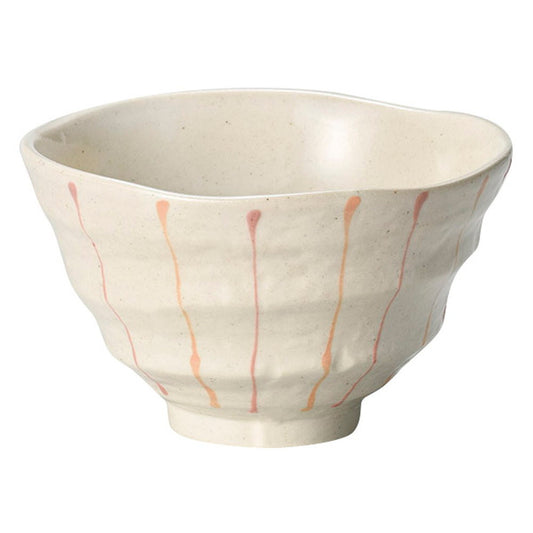 十草一珍茶碗(ピンク) [ φ12 x 7.3cm ]