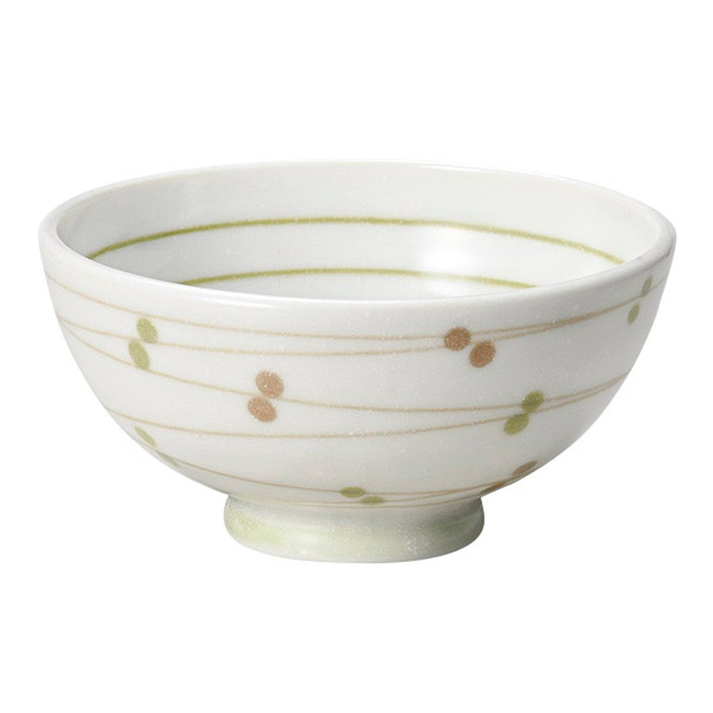 軽量清流水玉グリーン中平 [ φ12 x 6cm ]