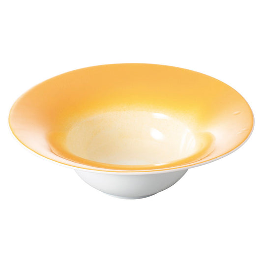 オレンジスイングボール(大) [ φ19.5 x 6.2cm ] [ パスタ皿 ]