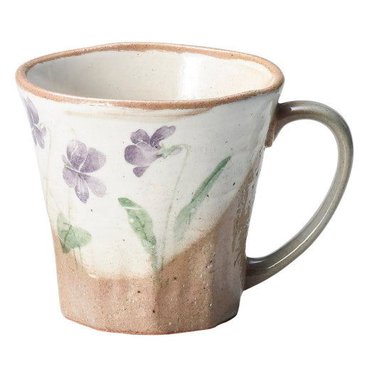 すみれマグ [ φ9 x 8.3cm(220cc) ] [ マグカップ ]