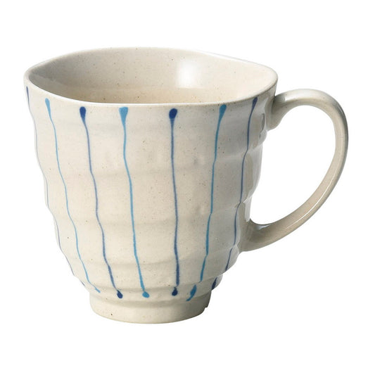 十草一珍マグ(ブルー) [ 12.5 x 9.8 x 9.5cm(345cc) ] [ マグカップ ]