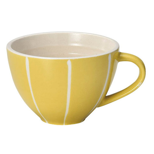 化粧土イエロー カフェマグ [ φ10.7 x 7.4cm(335cc) ] [ マグカップ ]