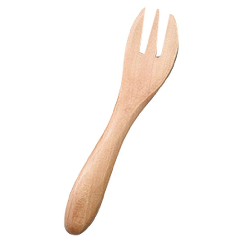 ベビーフォーク白木 [ 11.8cm ] [ 木製カトラリー ]