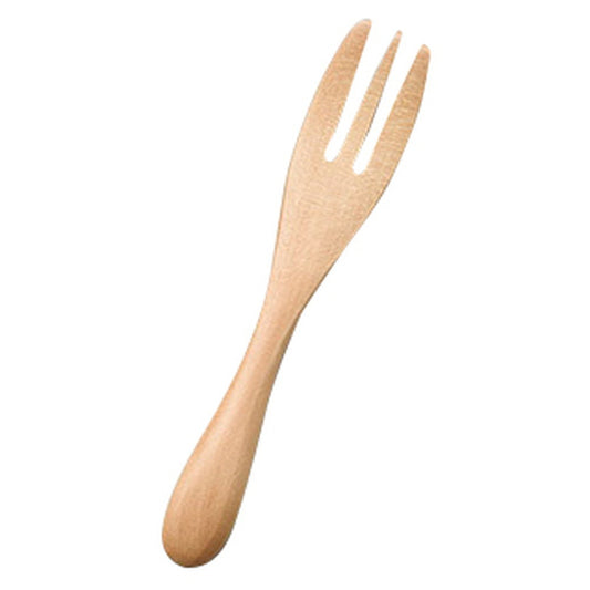 フォークＳ/ＷＨ [ 12.5 x 2.3cm ] [ 木製カトラリー ]