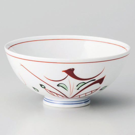 ☆ 飯碗 ☆ 京小花中平 [ φ11.7 x 5.3cm ]