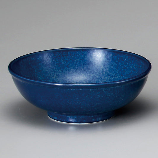 ☆ 中華食器 ☆ ブルーマーブル7.0玉丼 [ φ21.5 x 8cm ]