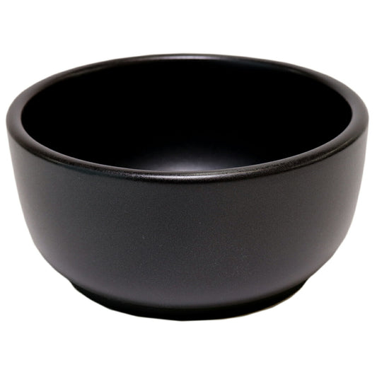 ☆ 韓国食器 ☆黒ビビンバ (ミニ) [ 13.7 x 6.7cm 470g ]