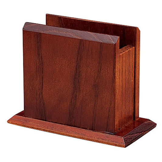 ナプキン立 ハイブラウン [ 約14 x 7 x H11cm ] ナプキンスタンド