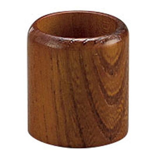 丸型楊枝立 ブラウン [ 約Φ4.5 x H5cm ]