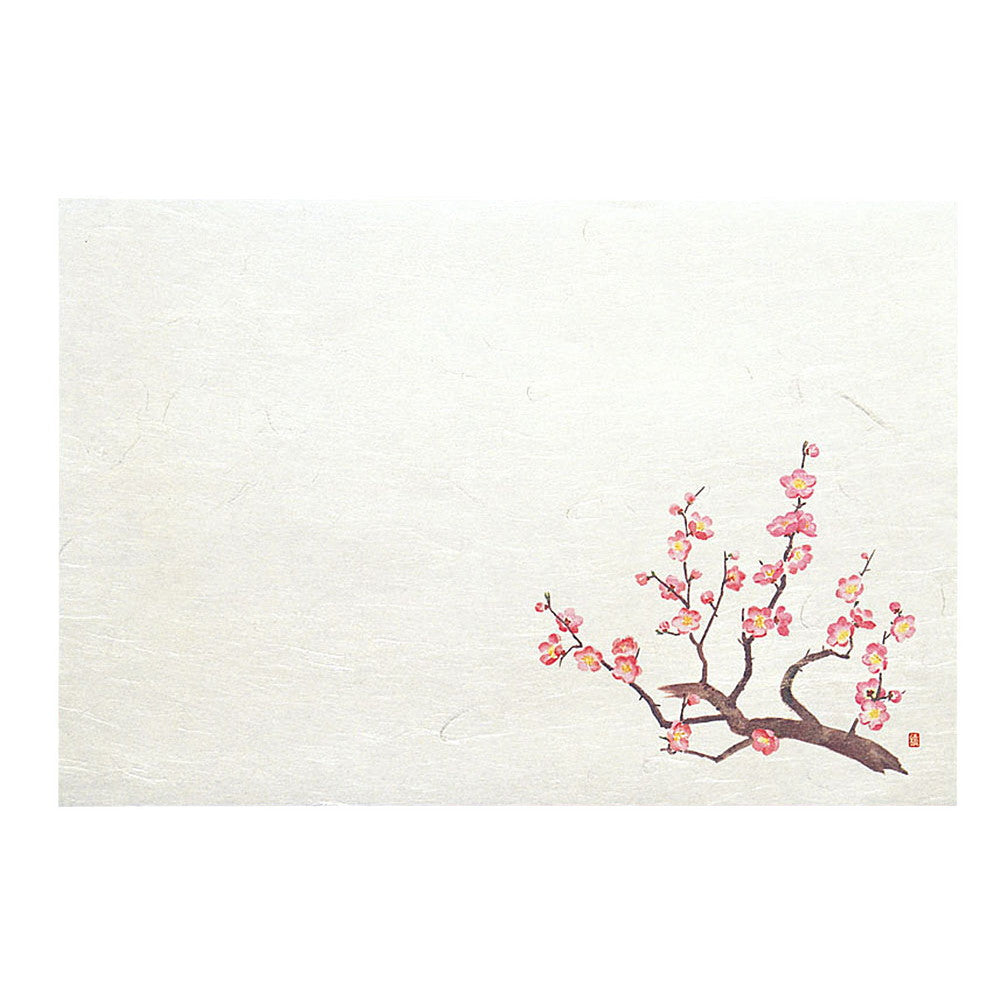 懐石まっと 尺3 四季 50枚入 梅 (1月〜3月) [ 約26.4 x 39cm ] 懐石マット