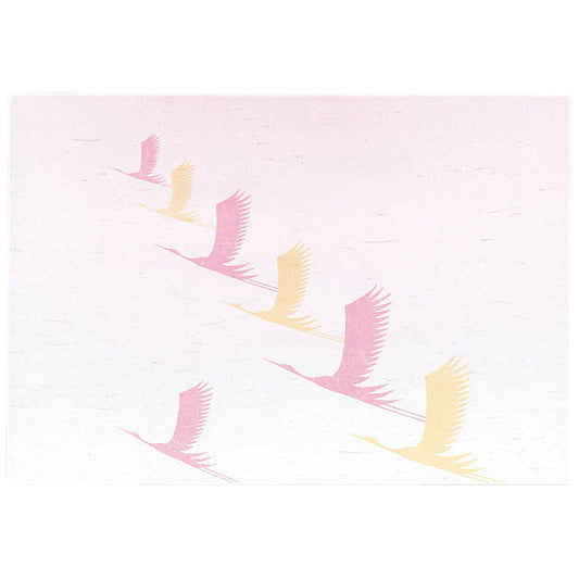 尺5宴テーブルまっと 100枚 祝鶴 [ 約31 x 45cm ] 懐石マット