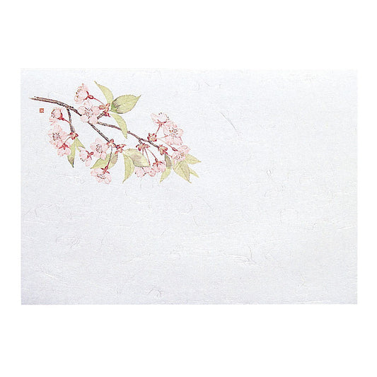 お手元まっと 尺1 四季 100枚入 桜(3月〜4月) [ 約21 x 30cm ] 懐石マット
