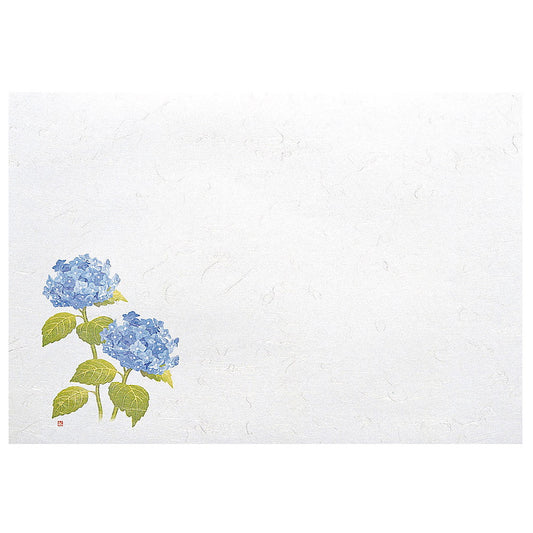 懐石まっと 尺5四季 100枚入 紫陽花 (6月〜7月) [ 約31 x 45cm ] 懐石マット