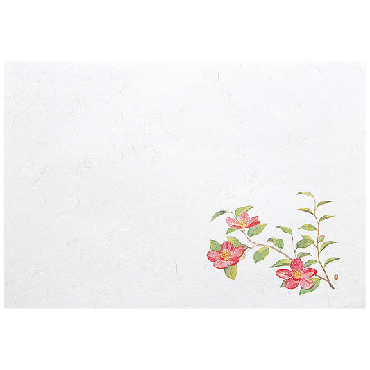 懐石まっと 尺5四季 100枚入 さざんか (10月〜12月) [ 約31 x 45cm ] 懐石マット