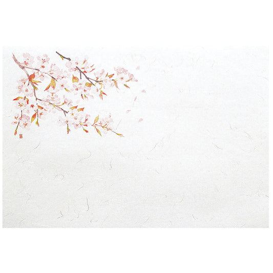 懐石まっと 尺5四季 100枚入 桜 (3月〜4月) [ 約31 x 45cm ] 懐石マット