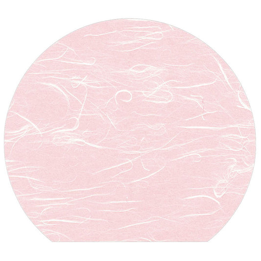 尺3半月 懐石まっと 100枚入 桃色 [ 約33.5 x 37cm ] 懐石マット