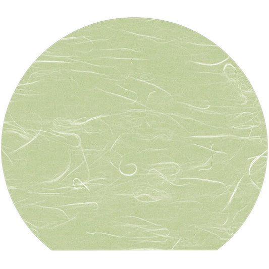 尺3半月 懐石まっと 100枚入 緑色 [ 約33.5 x 37cm ] 懐石マット